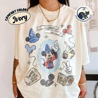 Comfort Colors Sorcerer Mickey Fantasia Shirts — Bella+Canvas Tee fan art by Snagva (2)