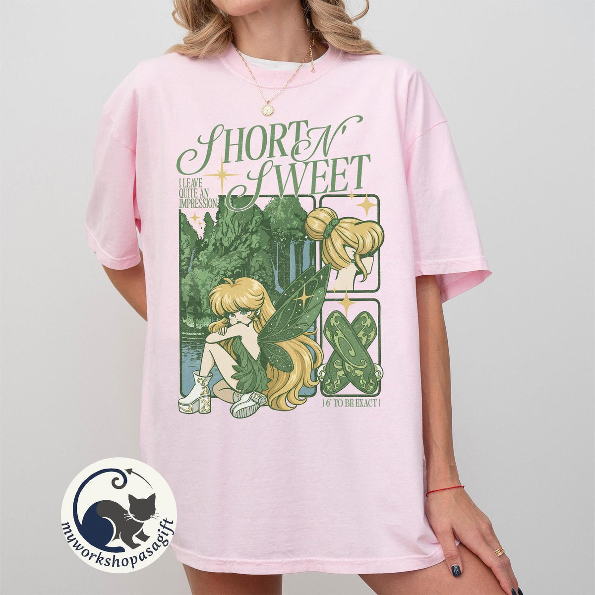 Comfort Colors Tinker Bell — Gildan Sweatshirt fan art by Snagva (5)