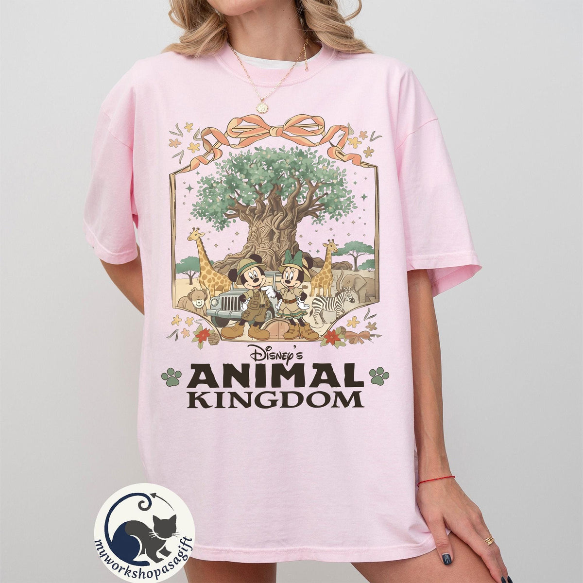 Retro Animal Kingdom Comfort Colors — Comfort Colors Tee fan art by Snagva (4)