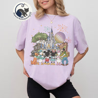 Retro Mickey Disneyworld Comfort Colors — Gildan Sweatshirt fan art by Snagva (5)