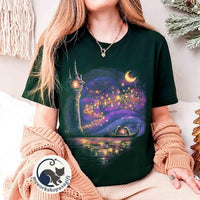 Comfort colors Rapunzel Princess and Flynn Rider Release Lan — Gildan Sweatshirt fan art by Snagva (3)