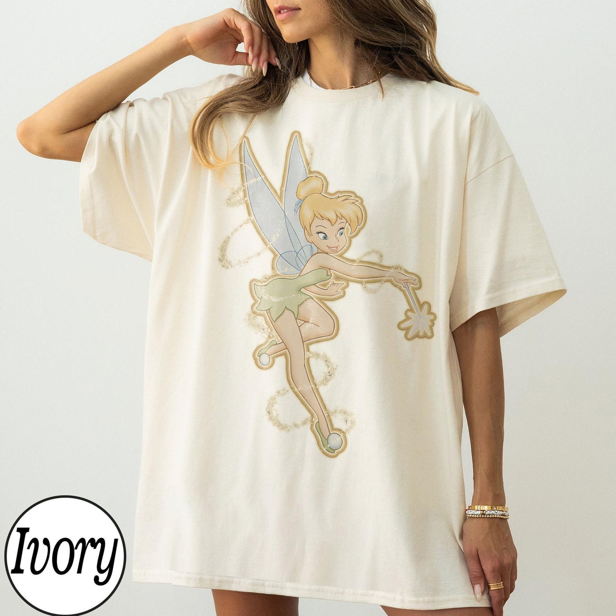 Retro Comfort Colors Disney Peter Pan Tinker Bell — Comfort Colors Tee fan art by Snagva