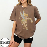 Retro Comfort Colors Disney Peter Pan Tinker Bell — Gildan Sweatshirt fan art by Snagva (4)