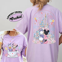Retro Disney Minnie and Daisy 2 Sided — Gildan Sweatshirt fan art by Snagva (5)