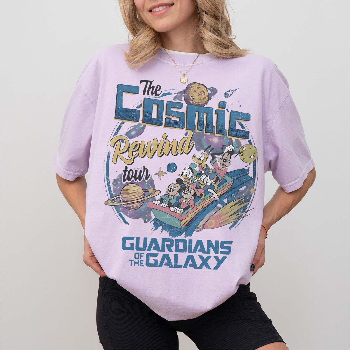 Retro 80s Guardians Of The Galaxy Cosmic Rewind Comfort Colo — Gildan Sweatshirt fan art by Snagva (3)