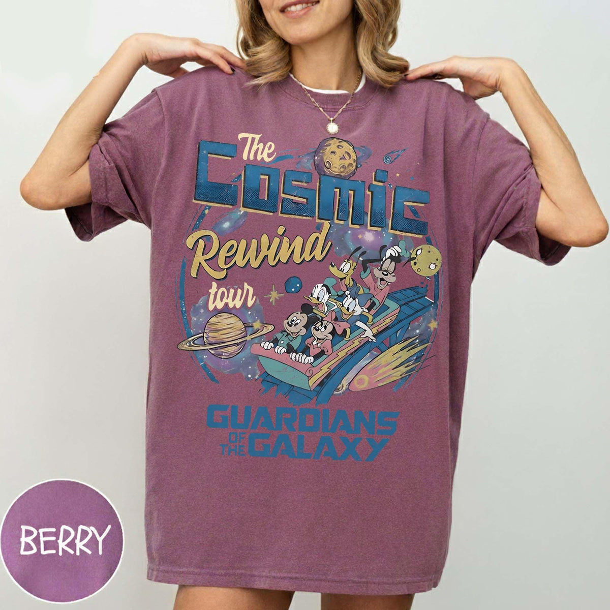 Retro 80s Guardians Of The Galaxy Cosmic Rewind Comfort Colo — Gildan Hoodie fan art by Snagva (5)