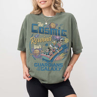 Retro 80s Guardians Of The Galaxy Cosmic Rewind Comfort Colo — Gildan Hoodie fan art by Snagva (6)