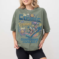 Retro 80s Guardians Of The Galaxy Cosmic Rewind Comfort Colo — Comfort Colors Tee fan art by Snagva (6)