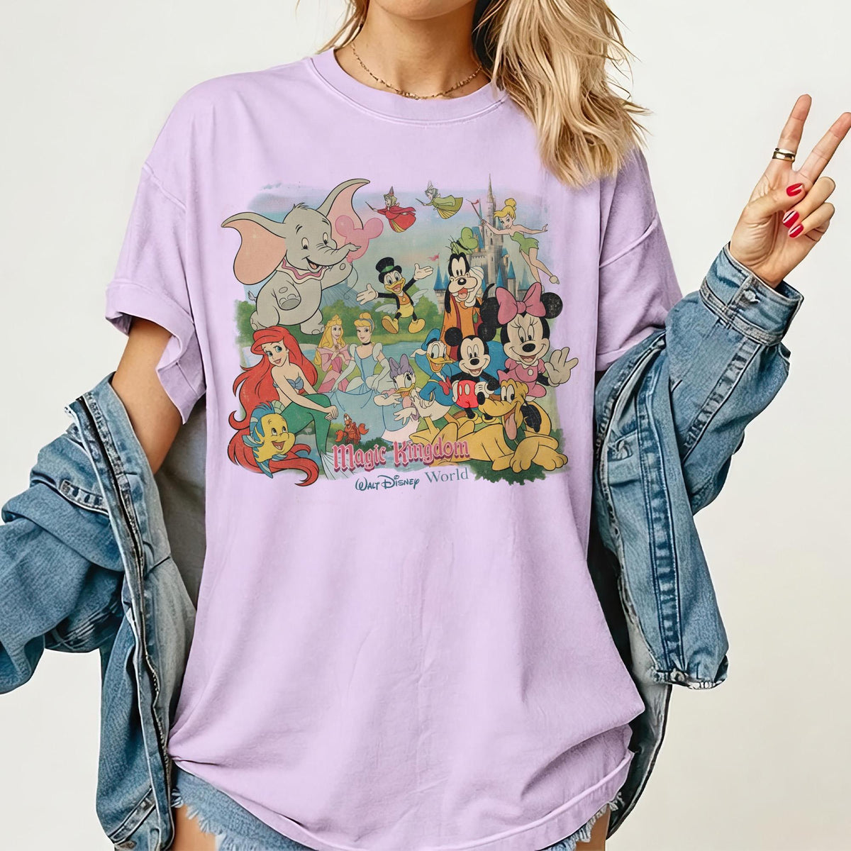 Retro Walt Disney World — Comfort Colors Tee fan art by Snagva