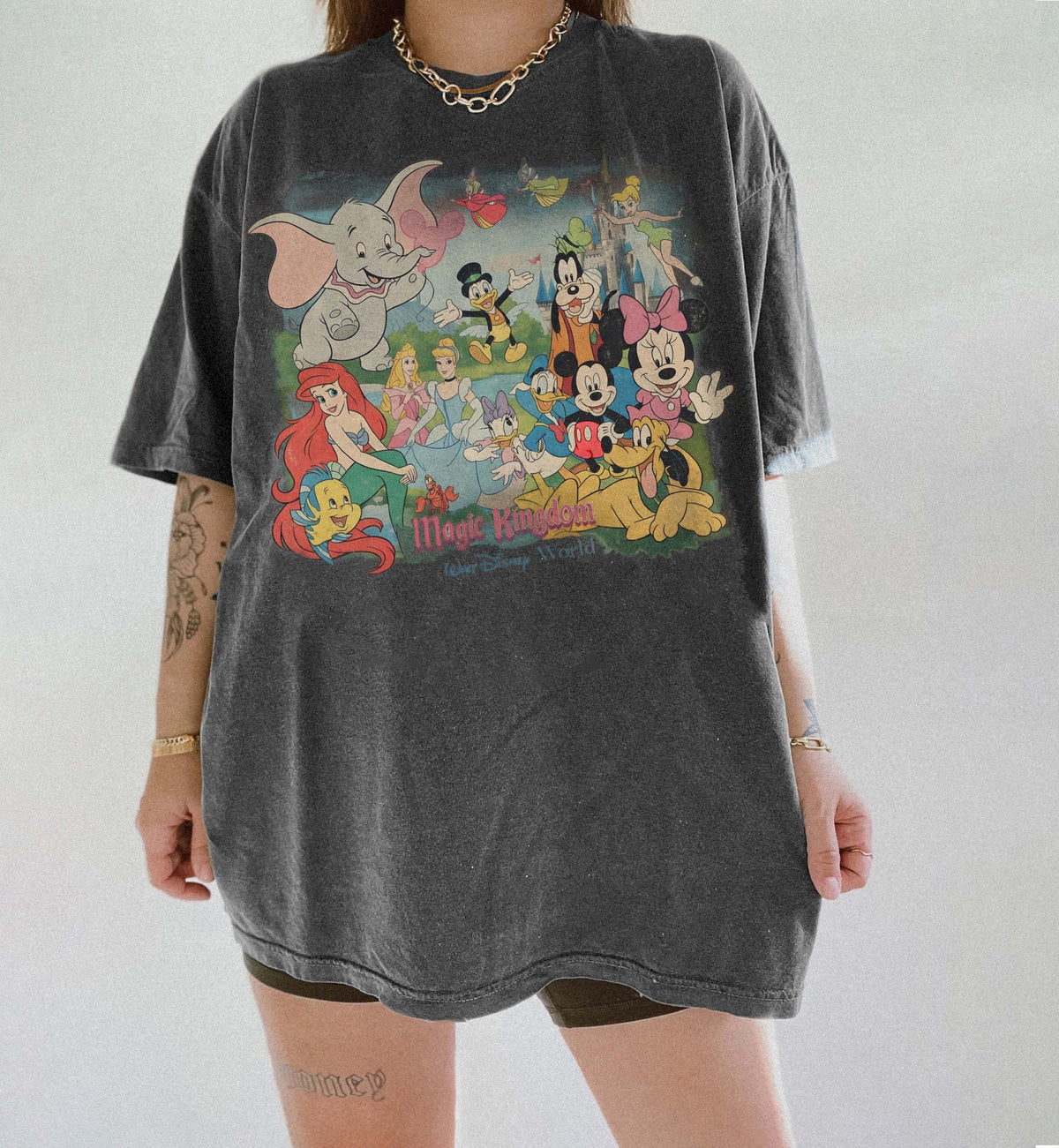 Retro Walt Disney World — Comfort Colors Tee fan art by Snagva (3)
