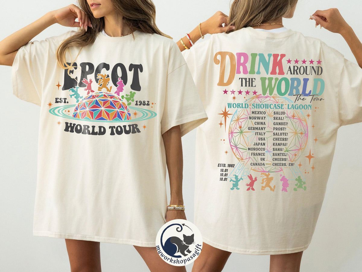 Retro Beauty And The Beast — Comfort Colors Tee fan art by Snagva (3)