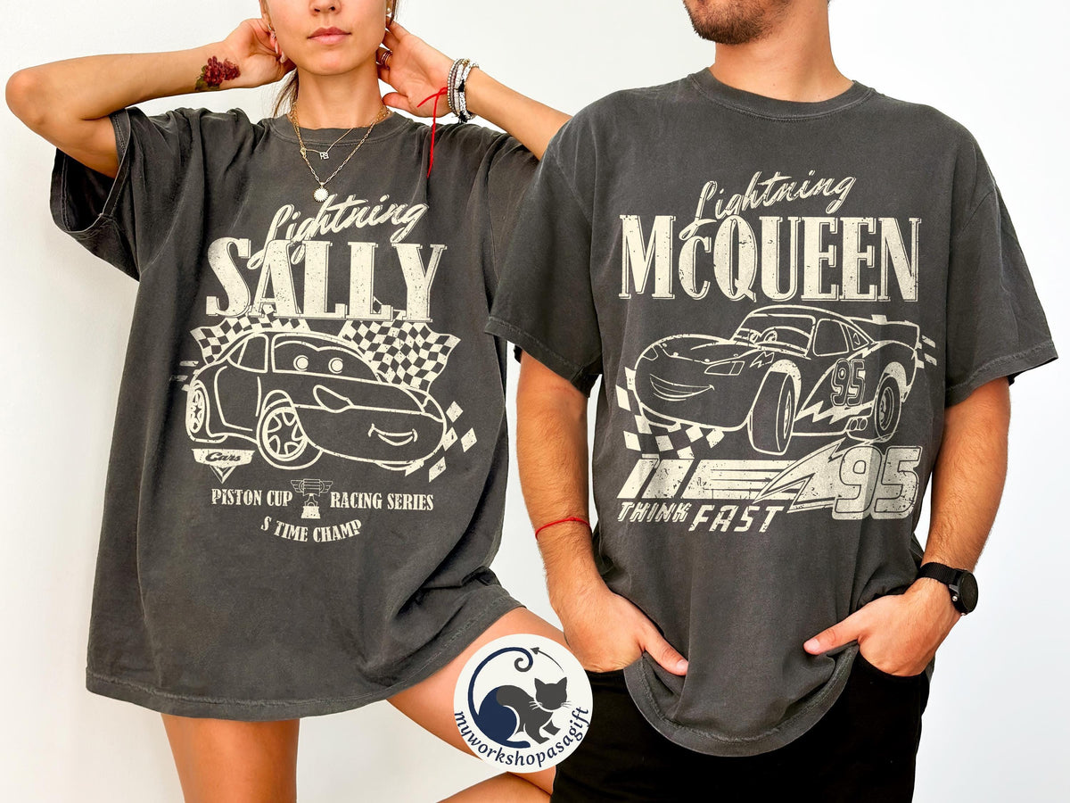Retro Disney Cars — Comfort Colors Tee fan art by Snagva