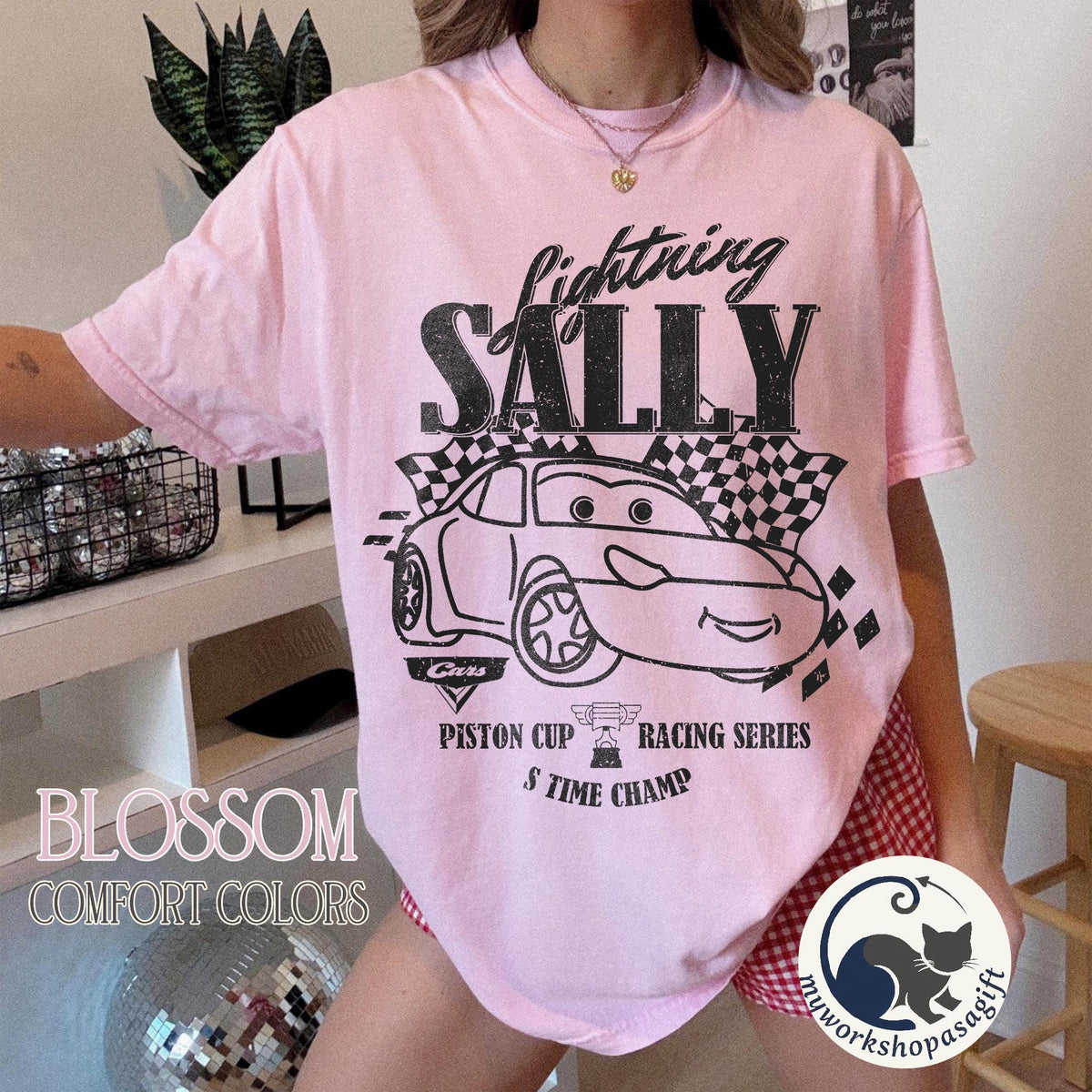 Retro Disney Cars — Bella+Canvas Tee fan art by Snagva (4)