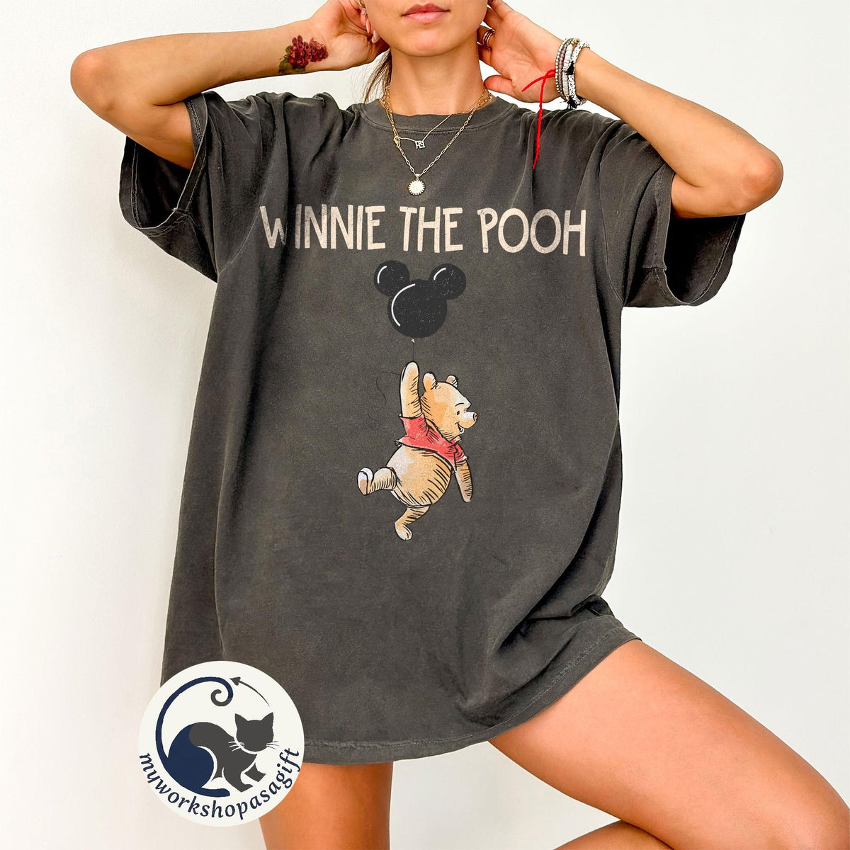 Winnie the Pooh Comfort Colors — Gildan Hoodie fan art by Snagva (5)