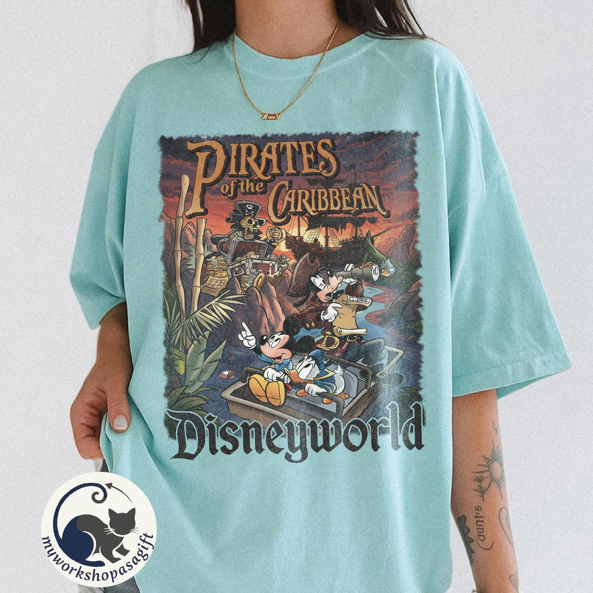Pirates Of The Caribbean Disney Comfort Colors — Comfort Colors Tee fan art by Snagva (3)