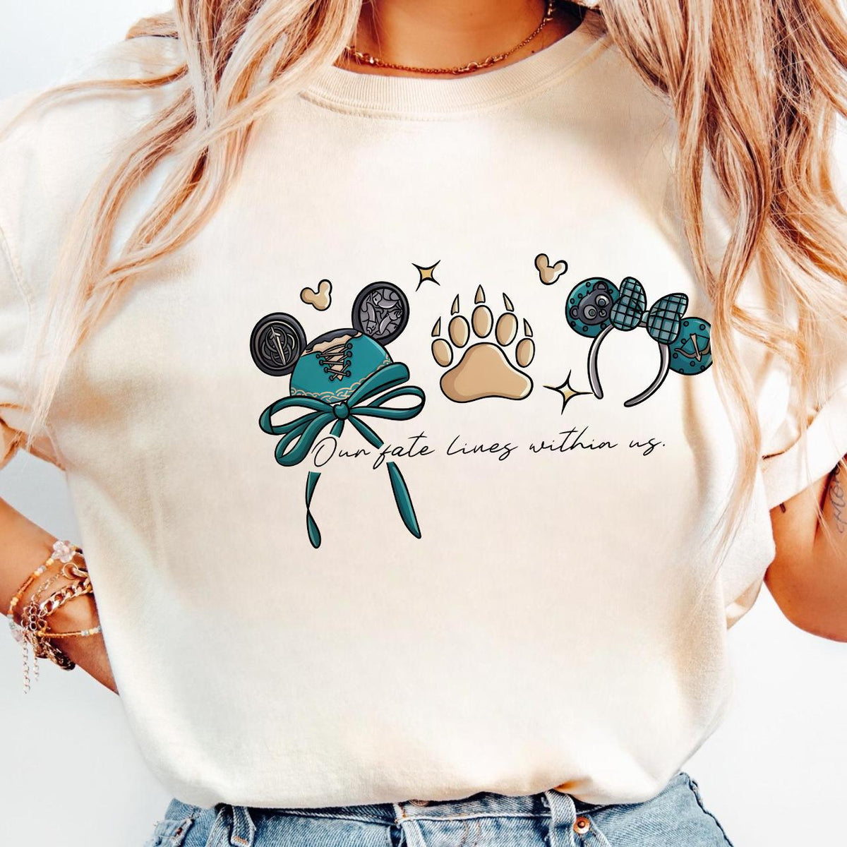 Coquette Bow Disney Brave Princess Merida — Comfort Colors Tee fan art by Snagva (4)