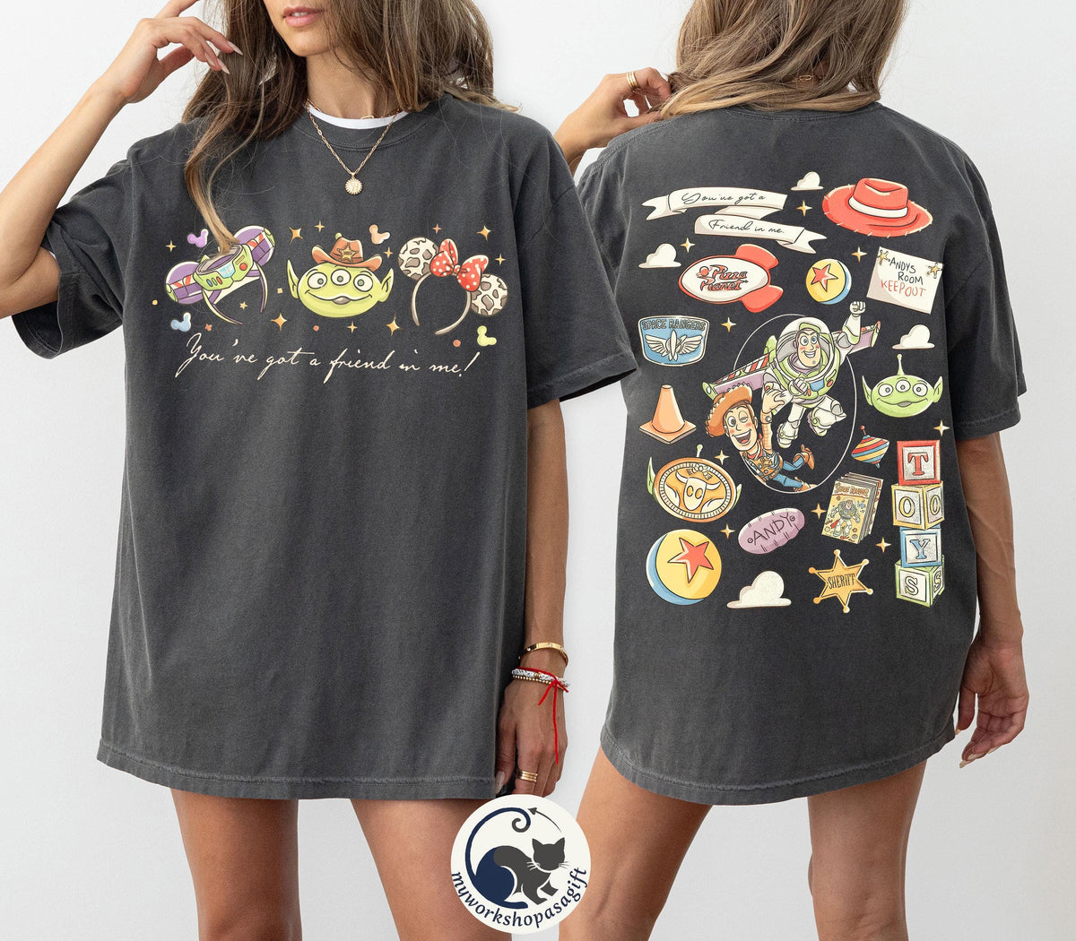 Toy Story Comfort Colors — Gildan Sweatshirt fan art by Snagva (4)