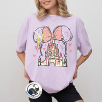 Disney Mickey Minnie Mouse Castle — Gildan Sweatshirt fan art by Snagva (3)