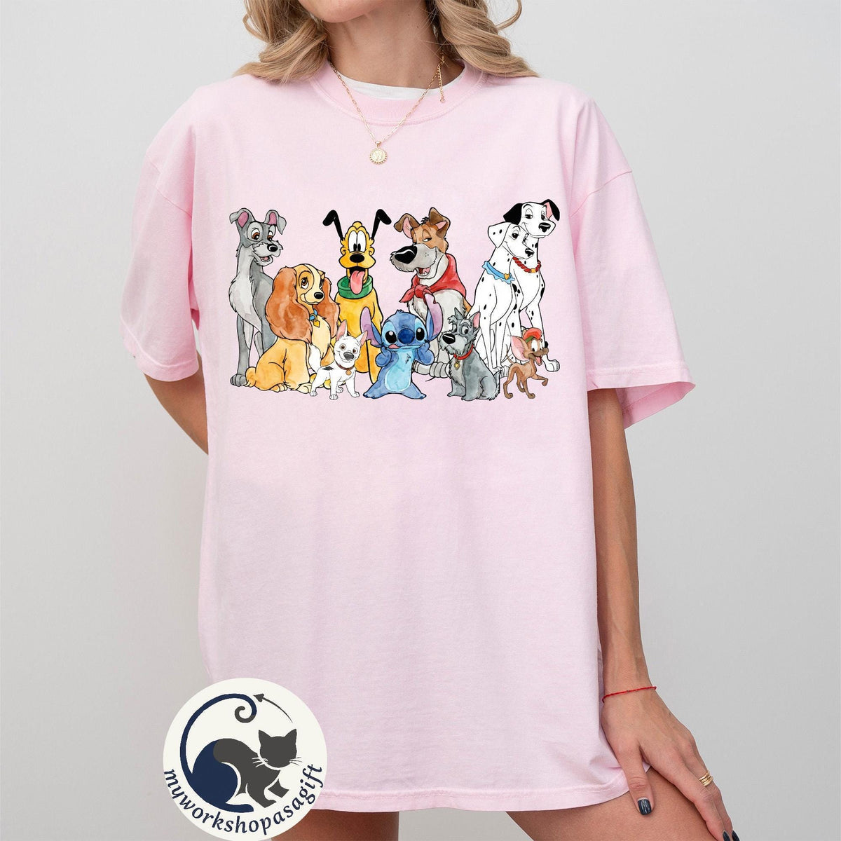 Disney Dogs — Gildan Sweatshirt fan art by Snagva (5)