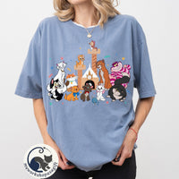 Disney Cats Character Group Kitten Friends — Gildan Hoodie fan art by Snagva (5)