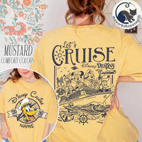 Custom Name Disney Cruise Family Trip 2026 Shirts — Bella+Canvas Tee fan art by Snagva (4)
