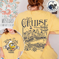 Custom Name Disney Cruise Family Trip 2026 Shirts — Gildan Sweatshirt fan art by Snagva (4)