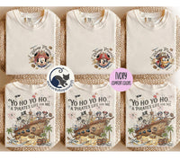 Custom Disney Pirates — Bella+Canvas Tee fan art by Snagva
