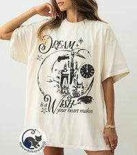 A Dream Is A Wish — Comfort Colors Tee fan art by Snagva
