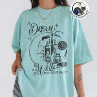A Dream Is A Wish — Bella+Canvas Tee fan art by Snagva (4)