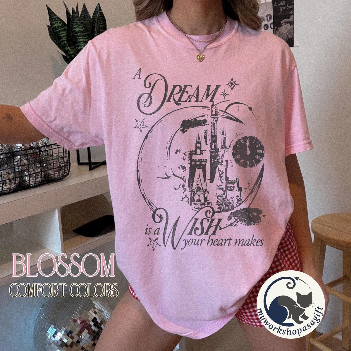 A Dream Is A Wish — Comfort Colors Tee fan art by Snagva (6)