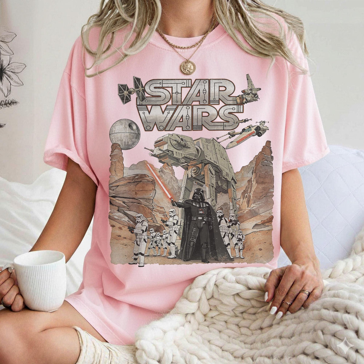 Retro Star Wars Galaxys Edge Comfort Colors — Gildan Sweatshirt fan art by Snagva
