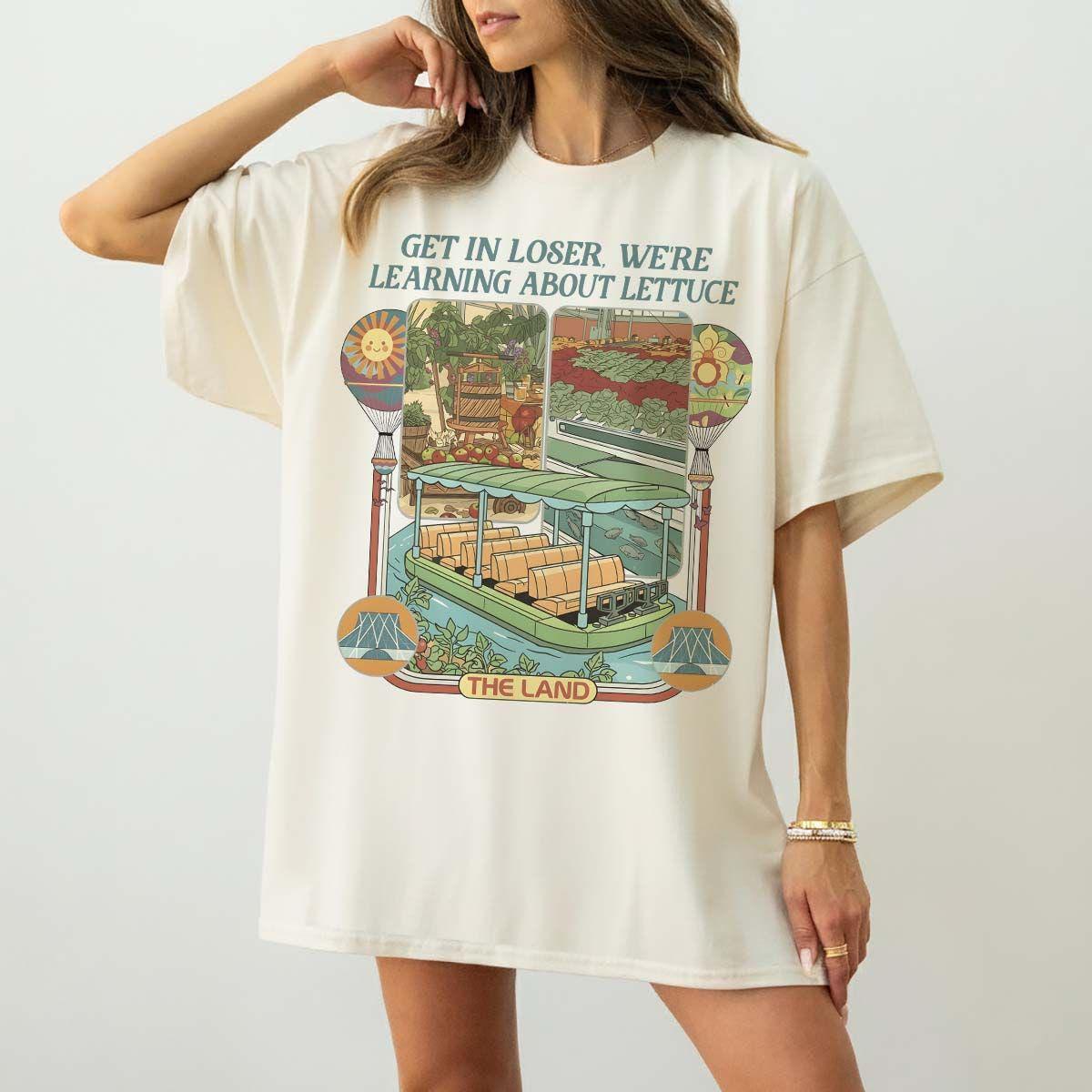 Retro Epcot Inspired Living With The Land Aesthetic Comfort  — Gildan Hoodie fan art by Snagva (2)