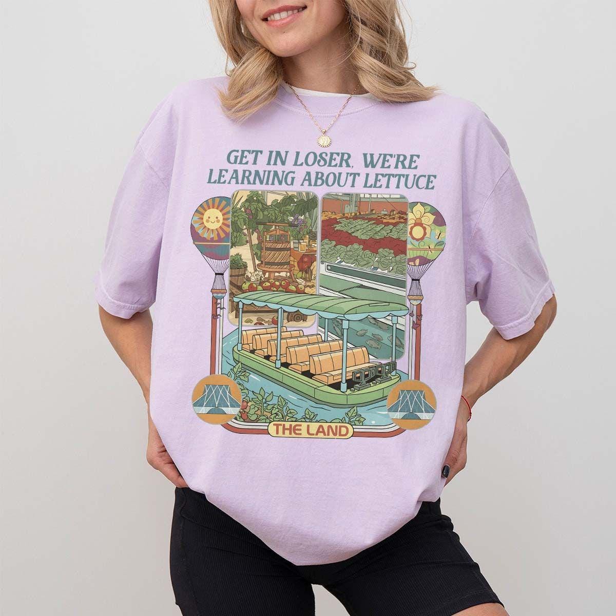 Retro Epcot Inspired Living With The Land Aesthetic Comfort  — Bella+Canvas Tee fan art by Snagva (3)