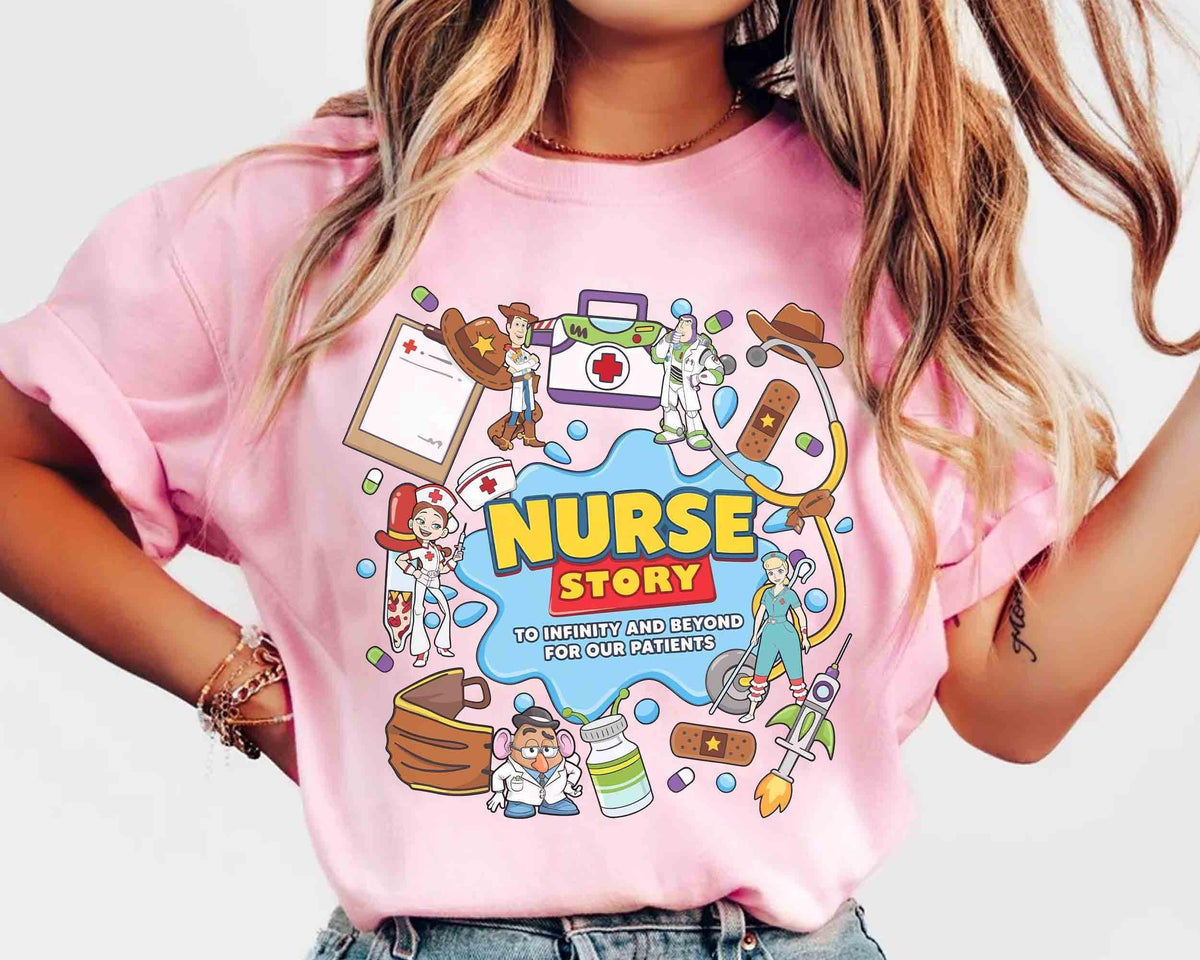 Toy Story Nurse — Gildan Sweatshirt fan art by Snagva