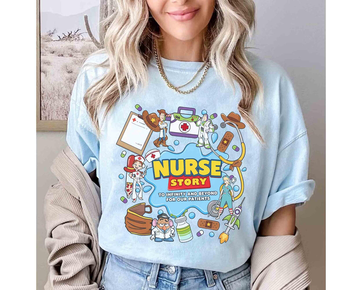 Toy Story Nurse — Gildan Hoodie fan art by Snagva (4)