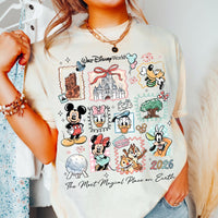 Comfort Colors Retro Mickey Friends Disneyworld Shirt 2026 T — Bella+Canvas Tee fan art by Snagva (4)