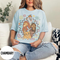 Retro 90s Lion King — Comfort Colors Tee fan art by Snagva (5)