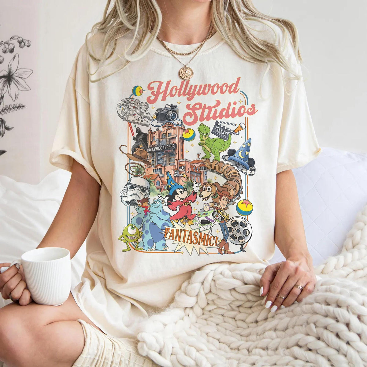 Hollywood Studios Comfort Colors Retro — Comfort Colors Tee fan art by Snagva (2)