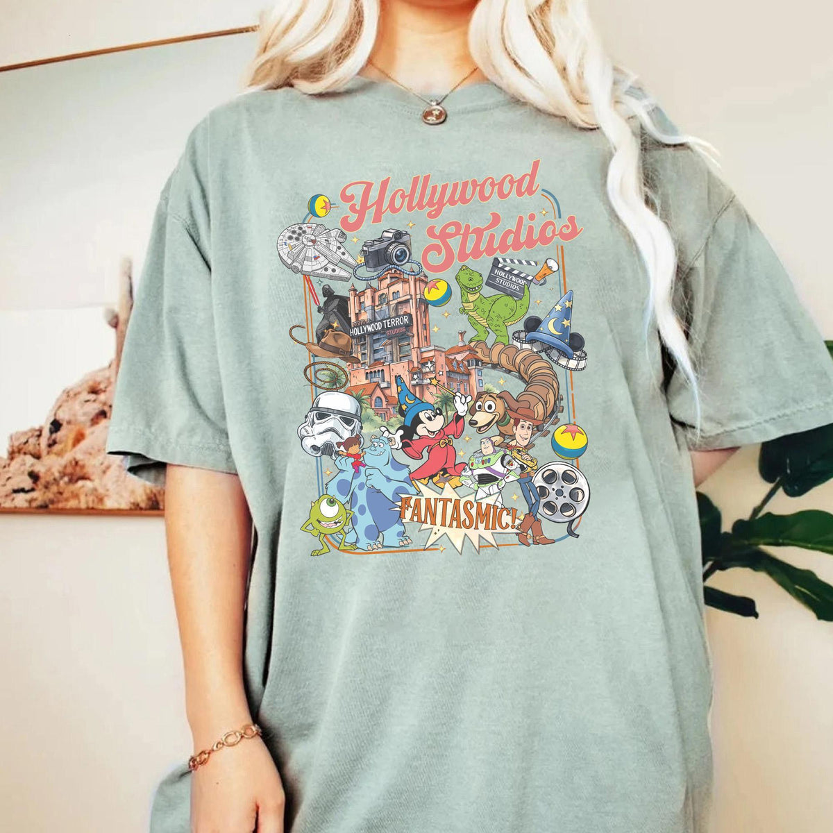 Hollywood Studios Comfort Colors Retro — Gildan Sweatshirt fan art by Snagva (5)