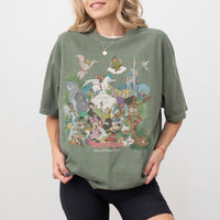 Retro Disney World Magic Kingdom — Comfort Colors Tee fan art by Snagva (3)