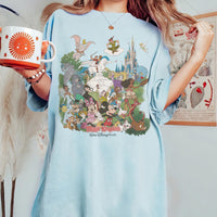 Retro Disney World Magic Kingdom — Gildan Sweatshirt fan art by Snagva (7)