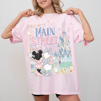 Comfort Colors® Main Street Castle — Comfort Colors Tee fan art by Snagva