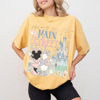 Comfort Colors® Main Street Castle — Bella+Canvas Tee fan art by Snagva (4)