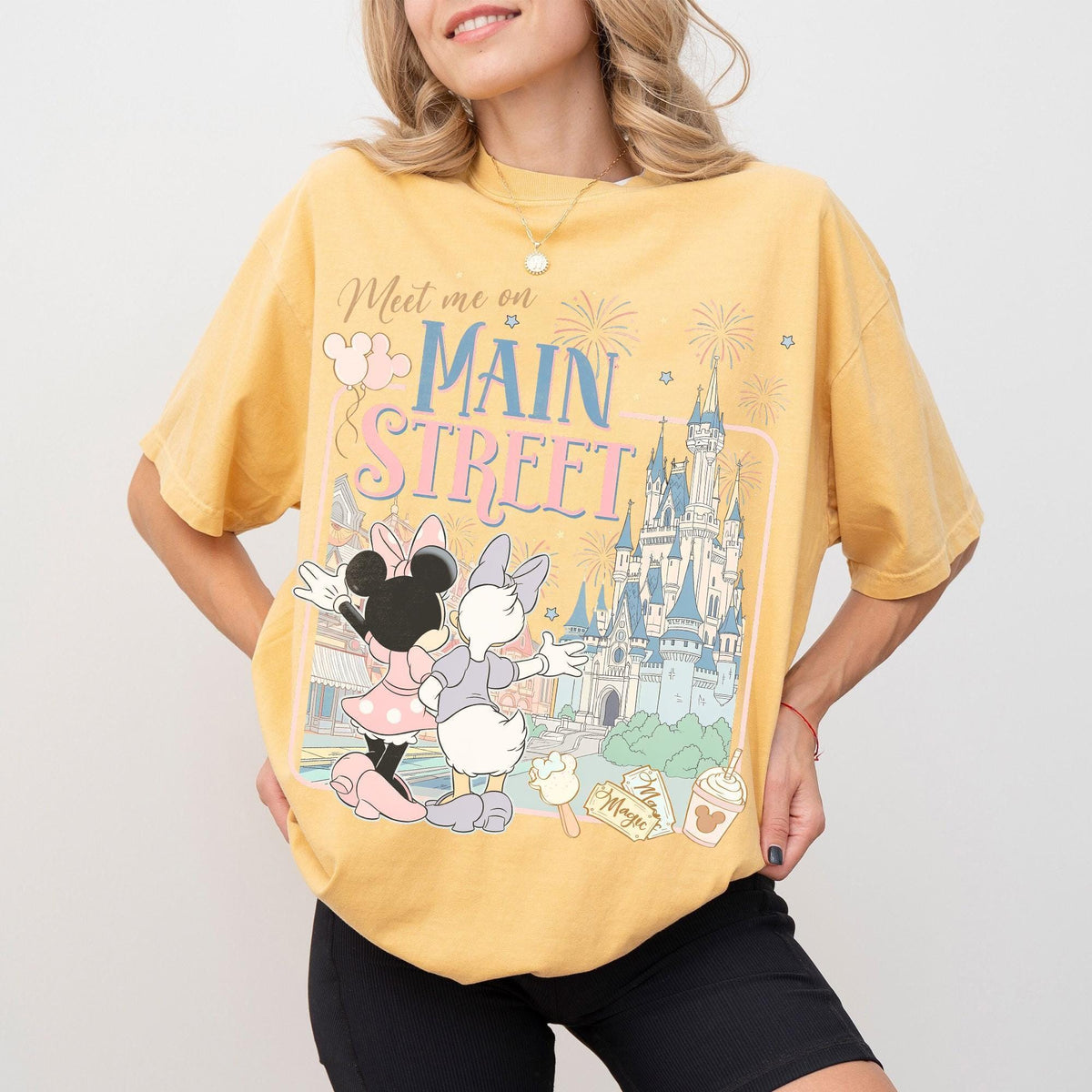 Comfort Colors® Main Street Castle — Comfort Colors Tee fan art by Snagva (4)