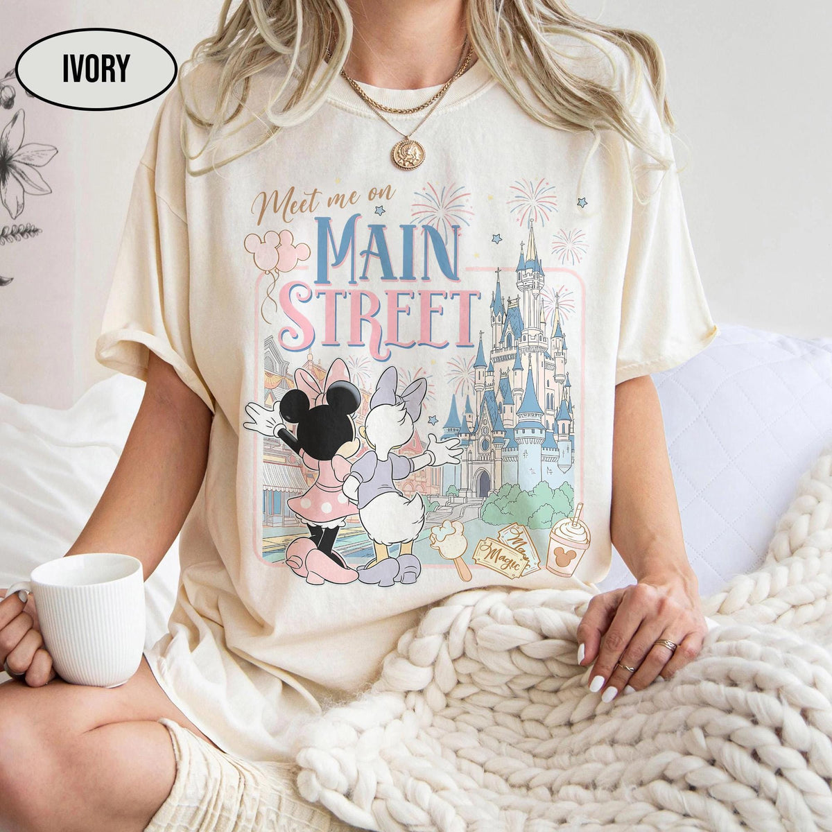 Comfort Colors® Main Street Castle — Comfort Colors Tee fan art by Snagva (5)