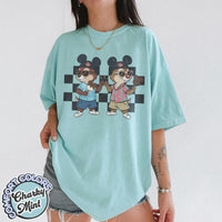 Comfort Colors Chip and Dale Checkered — Bella+Canvas Tee fan art by Snagva (7)
