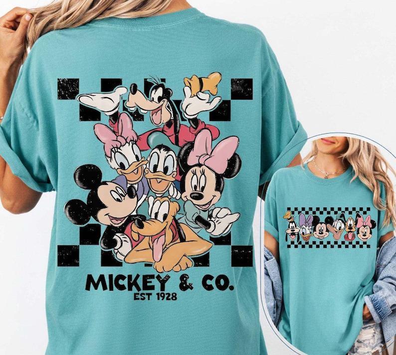 Comfort Colors® Retro Mickey & Co Est 1928 — Gildan Sweatshirt fan art by Snagva (6)