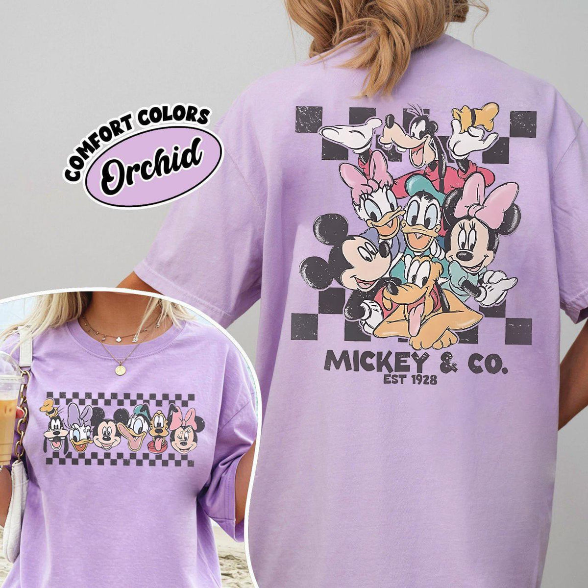 Comfort Colors® Retro Mickey & Co Est 1928 — Comfort Colors Tee fan art by Snagva (8)
