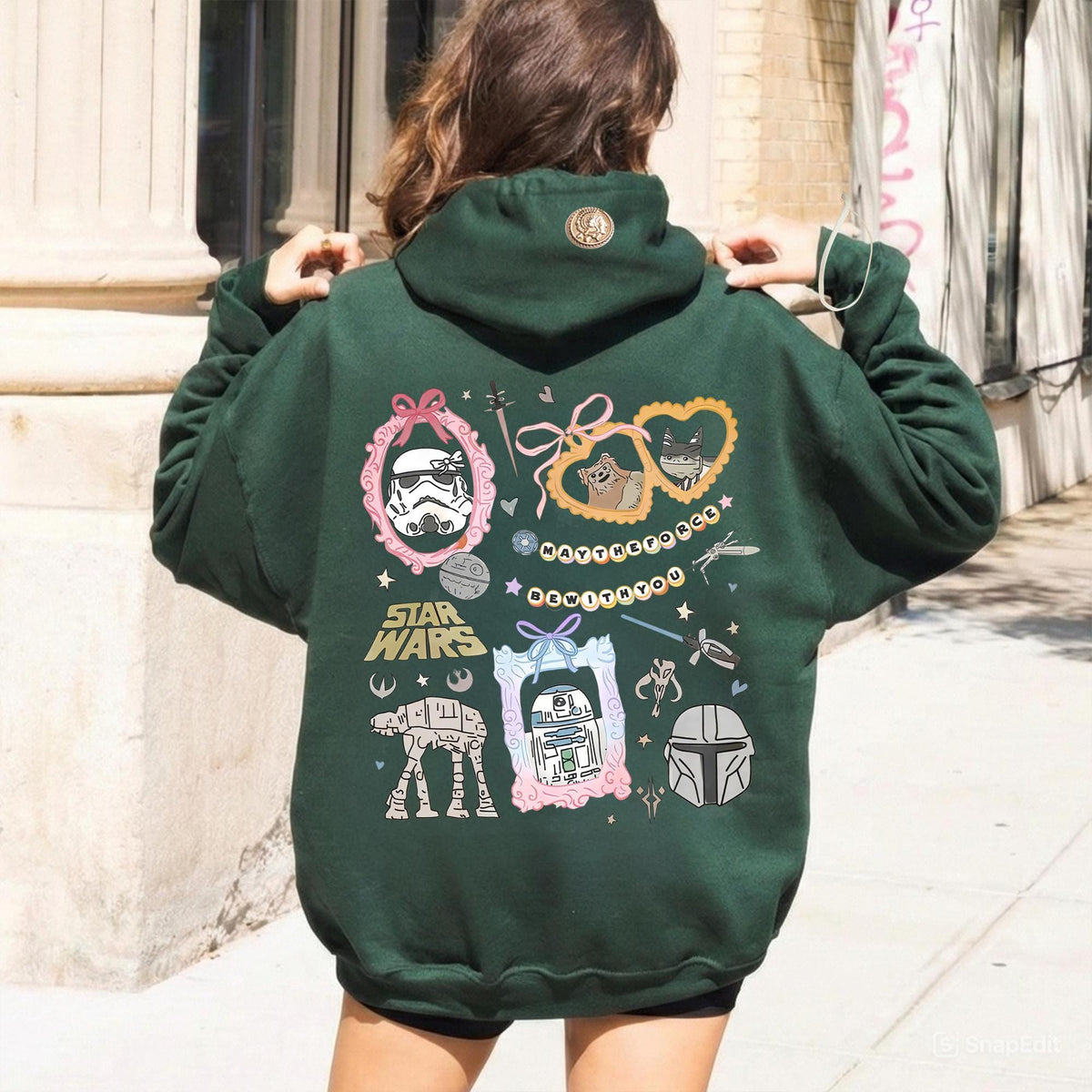 Retro Comfort Colors® Coquette Disney Star Wars — Gildan Sweatshirt fan art by Snagva (7)