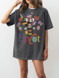 Comfort Colors EPCOT World Tour Mickey — Comfort Colors Tee fan art by Snagva (5)